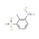 2-methyl-3-nitrobenzenesulfonyl chloride (CAS 56682-04-3) - chemical structure image