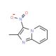 2-Methyl-3-nitroimidazo[1,2-a]pyridine (CAS 34165-09-8) - chemical structure image