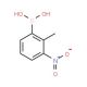 2-Methyl-3-nitrophenylboronic acid (CAS 1072945-60-8) - chemical structure image