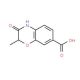 2-Methyl-3-oxo-3,4-dihydro-2H-1,4-benzoxazine-7-carboxylic acid - chemical structure image