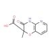2-Methyl-3-oxo-3,4-dihydro-2H-pyrido-[3,2-b][1,4]oxazine-2-carboxylic acid - chemical structure image