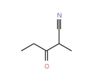 2-methyl-3-oxopentanenitrile - chemical structure image