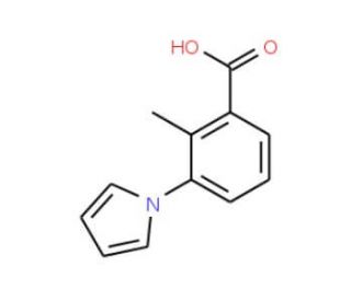 2-Methyl-3-pyrrol-1-yl-benzoic acid (CAS 83140-96-9) - chemical structure image
