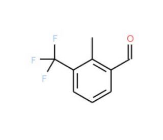 2-Methyl-3-(trifluoromethyl)benzaldehyde (CAS 878001-20-8) - chemical structure image