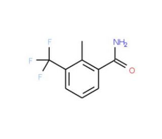 2-Methyl-3-(trifluoromethyl)benzamide (CAS 251651-26-0) - chemical structure image
