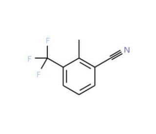2-Methyl-3-(trifluoromethyl)benzonitrile (CAS 261952-02-7) - chemical structure image