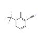 2-Methyl-3-(trifluoromethyl)benzonitrile (CAS 261952-02-7) - chemical structure image
