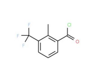2-Methyl-3-(trifluoromethyl)benzoyl chloride (CAS 261952-07-2) - chemical structure image