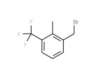 2-Methyl-3-(trifluoromethyl)benzyl bromide (CAS 261952-16-3) - chemical structure image