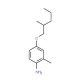 2-Methyl-4-[(2-methylpentyl)oxy]aniline - chemical structure image