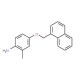 2-Methyl-4-(1-naphthylmethoxy)aniline - chemical structure image