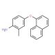 2-Methyl-4-(1-naphthyloxy)aniline - chemical structure image
