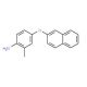 2-Methyl-4-(2-naphthyloxy)aniline - chemical structure image