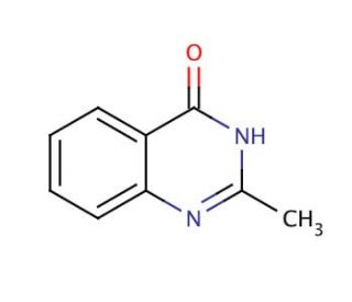 2-Methyl-4(3H)-quinazolinone (CAS 1769-24-0) - chemical structure image