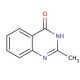 2-Methyl-4(3H)-quinazolinone (CAS 1769-24-0) - chemical structure image