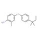 2-Methyl-4-[4-(tert-pentyl)phenoxy]aniline - chemical structure image