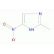 2-Methyl-4(5)-nitroimidazole (CAS 696-23-1) - chemical structure image