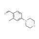 2-Methyl-4-morpholin-4-yl-benzaldehyde (CAS 736991-00-7) - chemical structure image