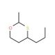 2-Methyl-4-n-propyl-1,3-oxathiane, cis + trans (CAS 67715-80-4) - chemical structure image