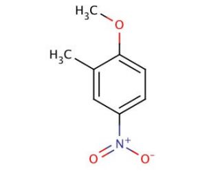 2-Methyl-4-nitroanisole (CAS 50741-92-9) - chemical structure image