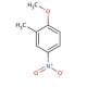 2-Methyl-4-nitroanisole (CAS 50741-92-9) - chemical structure image