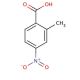 2-Methyl-4-nitrobenzoic acid (CAS 1975-51-5) - chemical structure image