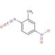 2-Methyl-4-nitrophenyl isocyanate (CAS 56309-59-2) - chemical structure image