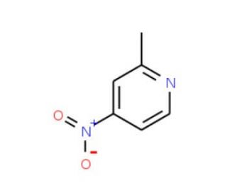 2-Methyl-4-nitropyridine (CAS 13508-96-8) - chemical structure image