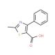 2-methyl-4-phenyl-1,3-thiazole-5-carboxylic acid (CAS 32002-72-5) - chemical structure image