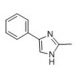 2-methyl-4-phenyl-1H-imidazole (CAS 13739-48-5) - chemical structure image