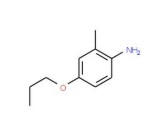 2-Methyl-4-propoxyaniline - chemical structure image