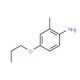 2-Methyl-4-propoxyaniline - chemical structure image