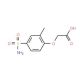 (2-Methyl-4-sulfamoyl-phenoxy)-acetic acid - chemical structure image