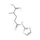 2-Methyl-4-(thiazol-2-ylcarbamoyl)-butyric acid - chemical structure image