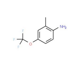 2-Methyl-4-(trifluoromethoxy)aniline (CAS 86256-59-9) - chemical structure image
