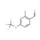 2-Methyl-4-(trifluoromethoxy)benzaldehyde (CAS 886763-07-1) - chemical structure image