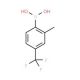 2-Methyl-4-(trifluoromethyl)phenylboronic acid (CAS 957034-45-6) - chemical structure image
