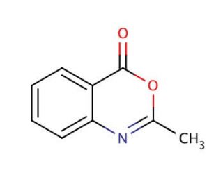 2-Methyl-4H-3,1-benzoxazin-4-one (CAS 525-76-8) - chemical structure image