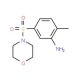 2-Methyl-5-(morpholine-4-sulfonyl)-phenylamine (CAS 21447-56-3) - chemical structure image