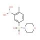 2-Methyl-5-(N-morpholinylsulphonamido)benzeneboronic acid (CAS 871329-74-7) - chemical structure image