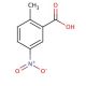 2-Methyl-5-nitrobenzoic Acid (CAS 1975-52-6) - chemical structure image