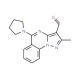 2-methyl-5-pyrrolidin-1-ylpyrazolo[1,5-a]quinazoline-3-carbaldehyde - chemical structure image