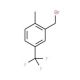2-Methyl-5-(trifluoromethyl)benzyl bromide - chemical structure image