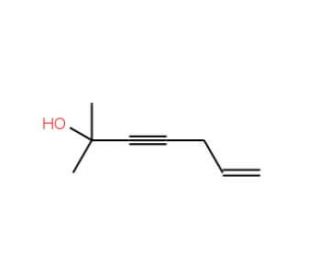 2-Methyl-6-hepten-3-yn-2-ol (CAS 27068-29-7) - chemical structure image