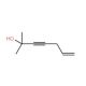 2-Methyl-6-hepten-3-yn-2-ol (CAS 27068-29-7) - chemical structure image