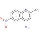 2-methyl-6-nitro-4-Quinolinamine - chemical structure image