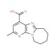 2-methyl-7,8,9,10-tetrahydro-6H-pyrido[3′,2′:4,5]imidazo[1,2-a]azepine-4-carboxylic acid - chemical structure image