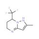 2-methyl-7-(trifluoromethyl)-4,5,6,7-tetrahydropyrazolo[1,5-a]pyrimidine - chemical structure image