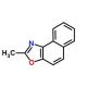 2-methyl-naphth[1,2-d]oxazole (CAS 85-15-4) - chemical structure image