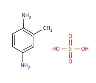 2-Methyl-p-phenylenediamine sulfate salt (CAS 615-50-9) - chemical structure image